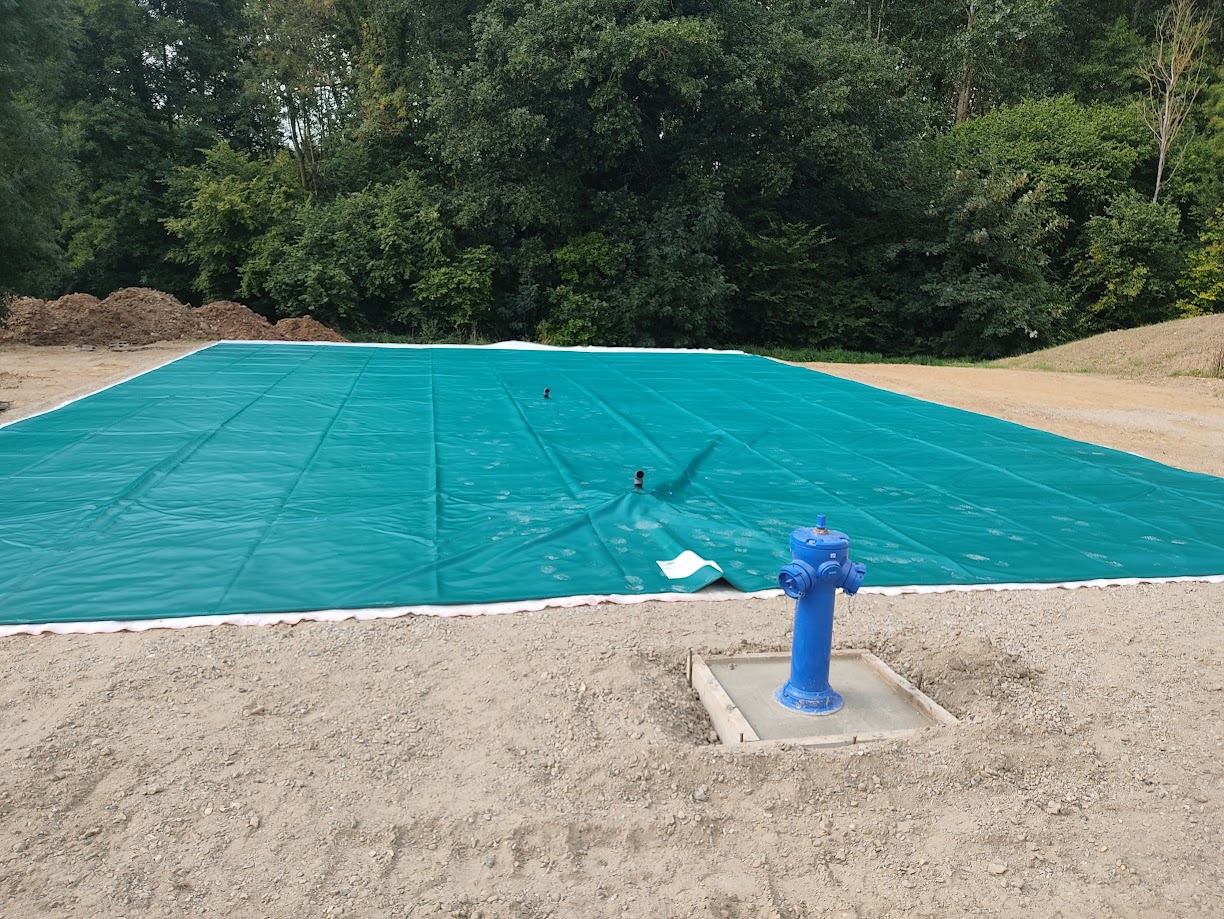 FOURNITURE ET POSE D'UNE CITERNE INCENDIE   DPT 60